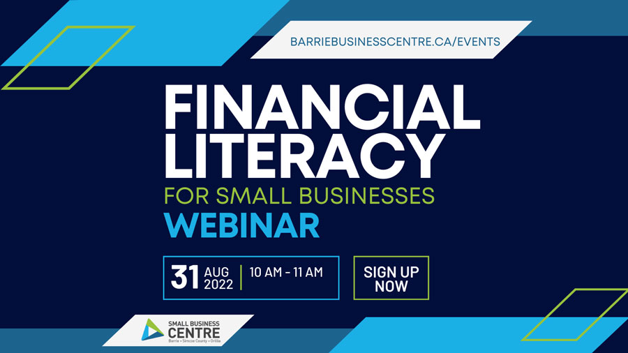Financial Literacy - Barrie Small Business Centre